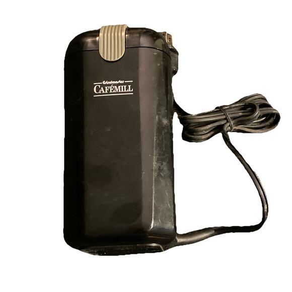 Grindmaster Cafemill Electric Coffee Grinder Model H-10 Black Tested Working - Picture 1 of 4